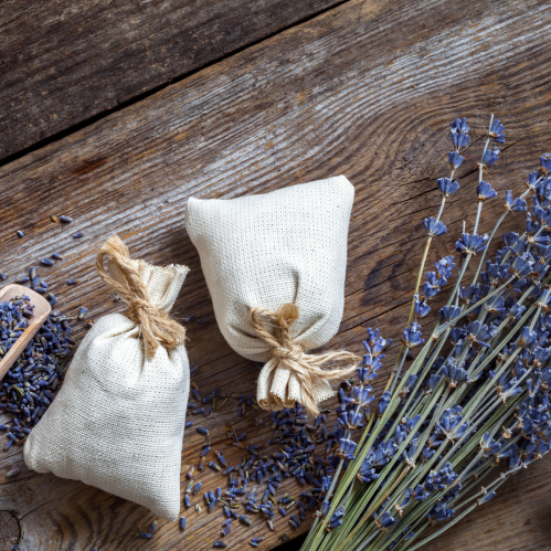 How to make Lavender dryer bags